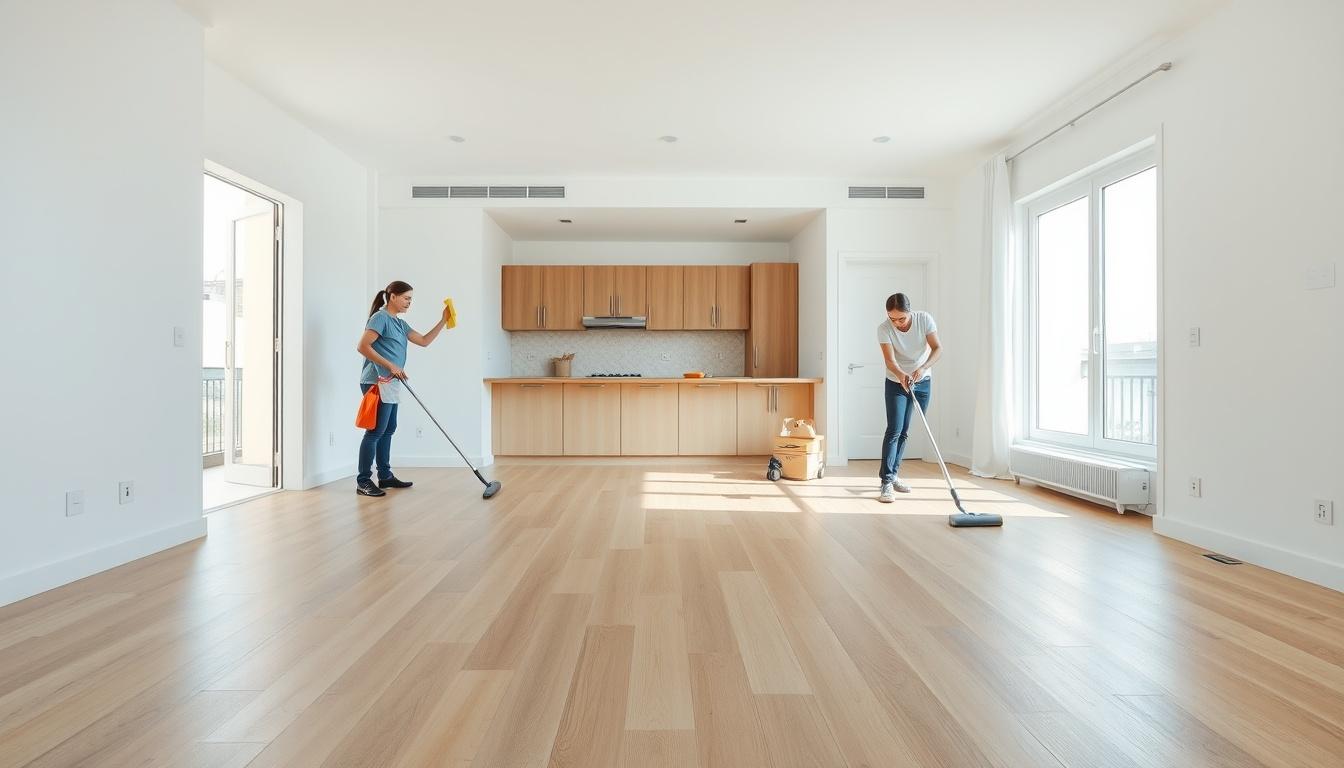 Prepare the property for handover